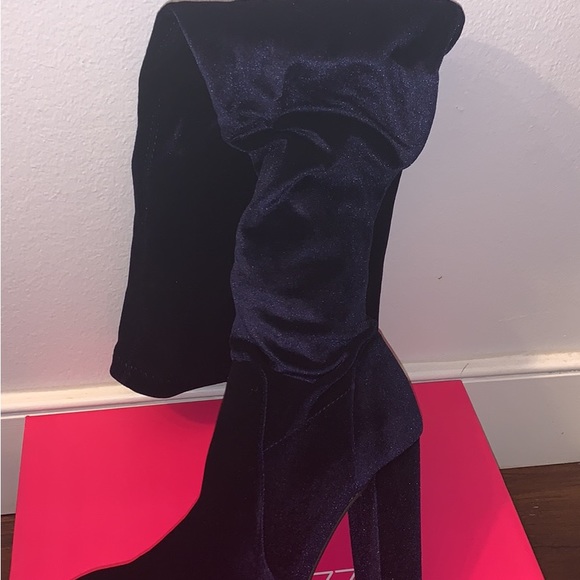 Botte long bleu marin - Picture 2 of 3